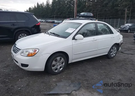 2008 Kia Spectra Ex z USA, uszkodzony, nr VIN KNAFE121385525766